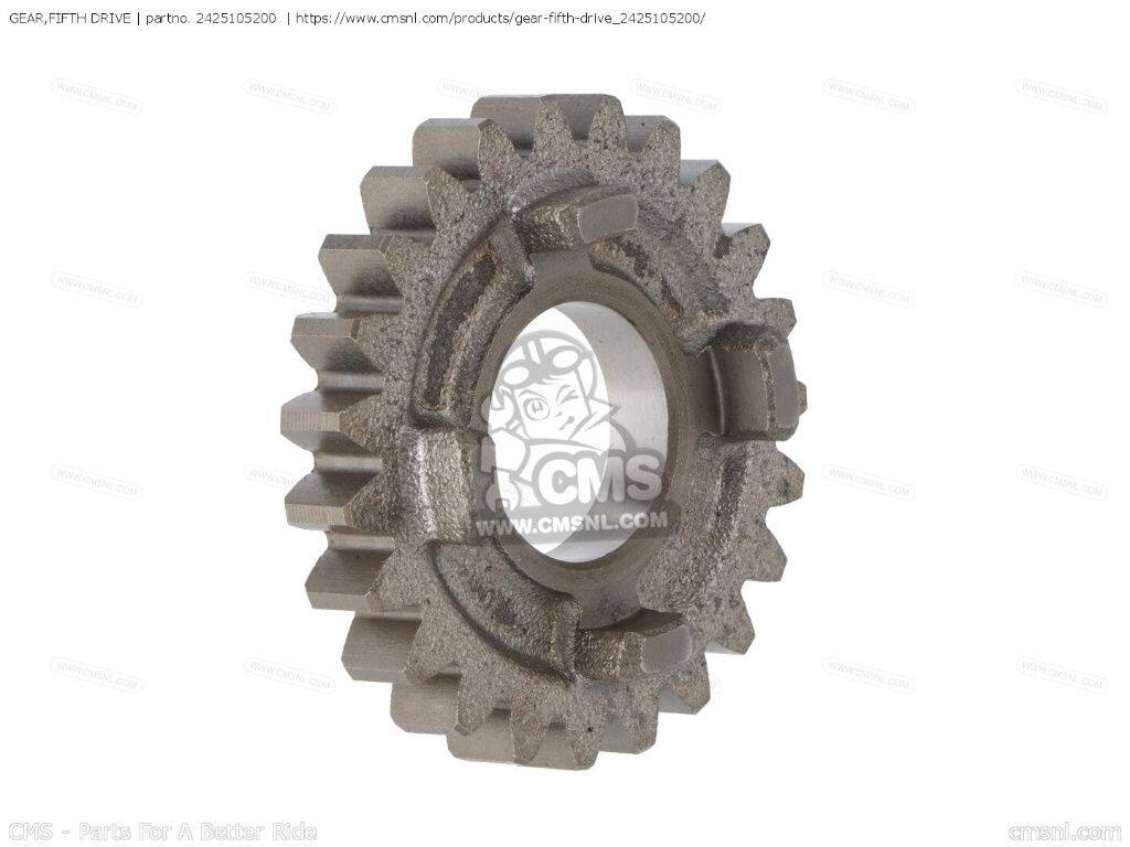 CMS シーエムエス (24251-05230) GEAR，FIFTH DRIVE［2425105200］ GS125 GS125E GS125ES SUZUKI スズキ ミッション・ギア エンジンパーツ エンジン｜ウェビック　店