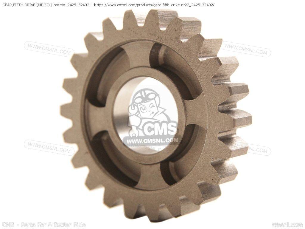 CMS シーエムエス (24251-32420) GEAR，FIFTH DRIVE (NT：22)［2425132402］ GN250 GN250E GZ250 MARAUDER SUZUKI スズキ ミッション・ギア エンジンパーツ エンジン｜ウェビック　店