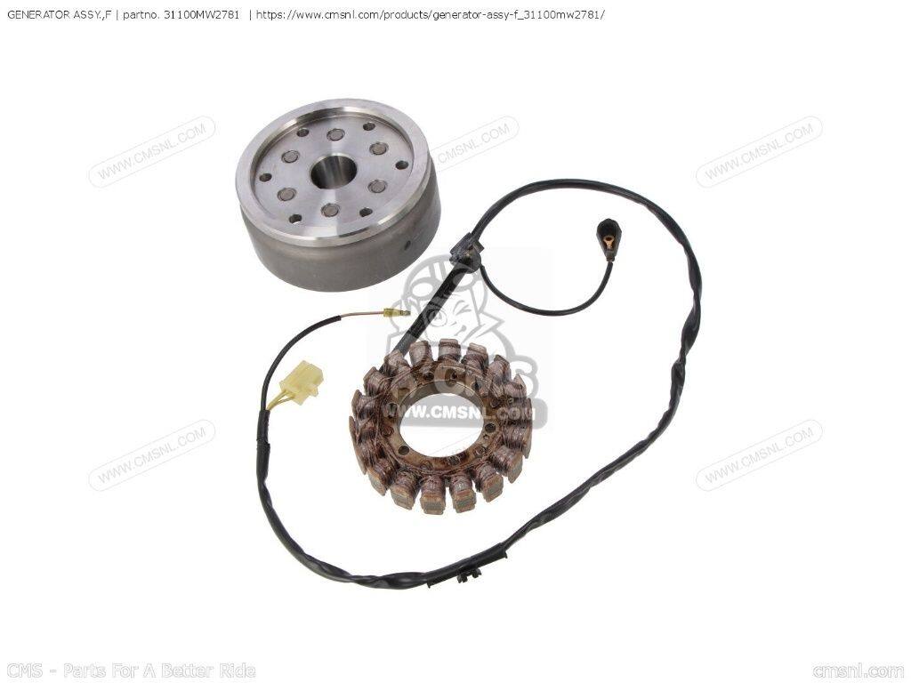 CMS シーエムエス (31100-MW2-782) GENERATOR ASSY.，F［31100MW2781］ NX500 DOMINATOR NX650 NX6502 HONDA ホンダ オルタネーター・ジェネレーター 電装系｜ウェビック　店