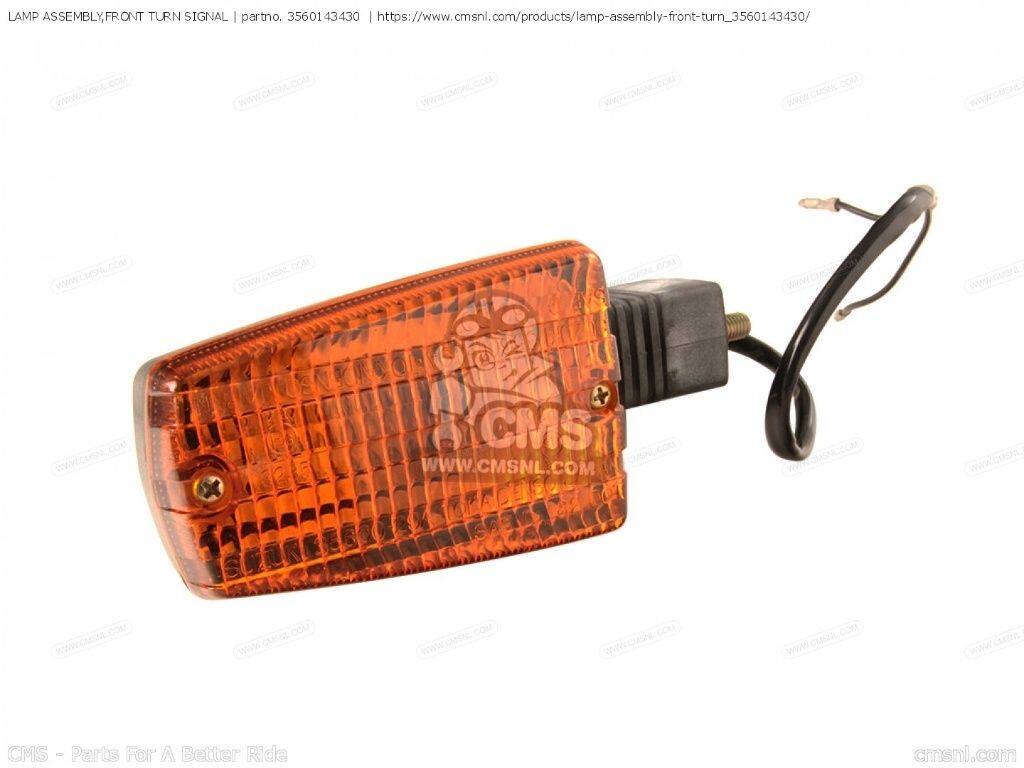 CMS シーエムエス (35603-31331) LAMP ASSEMBLY，FRONT TURN SIGNAL［3560143430］ GS1100E GS1100ES GS550E GS550ES GS750E GS750ES SUZUKI スズキ ウインカー 灯火類 電装系｜ウェビック　店
