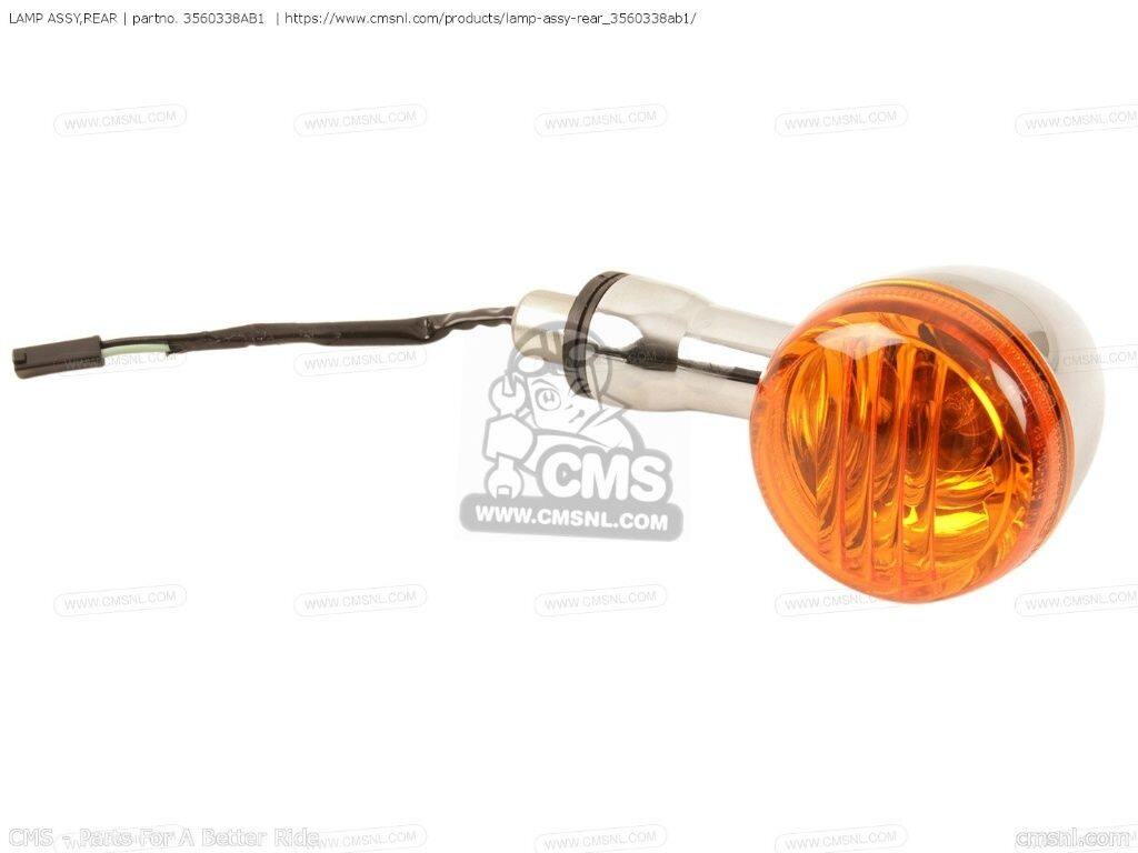 CMS シーエムエス (35603-38AB4) LAMP ASSY，REAR［3560338AB1］ VL1500 BOULEVARD C90 VL1500T SUZUKI スズキ ウインカー 灯火類 電装系｜ウェビック　店 16,526円