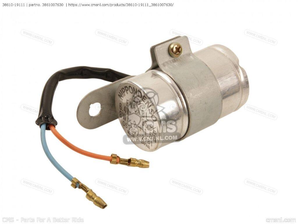CMS シーエムエス (38610-06X50) RELAY ASSY，TURNSIGNAL［3861007630］ B120 SUZUKI スズキ ウインカーリレー 灯火類 電装系｜ウェビック　店