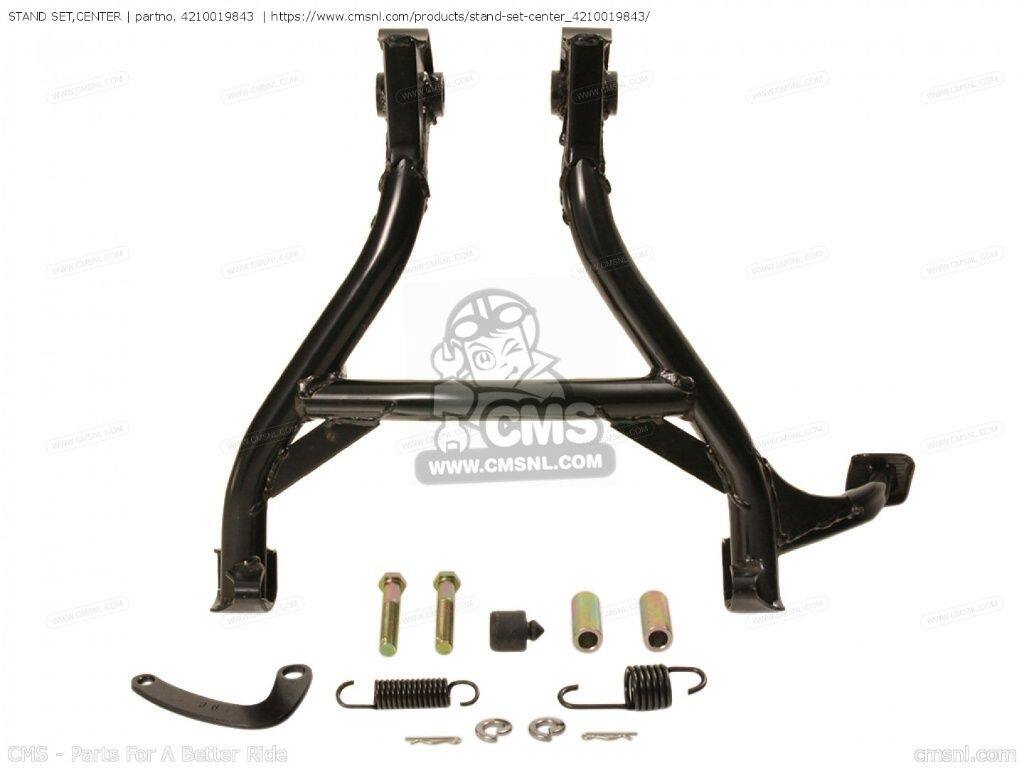 CMS シーエムエス (42100-19844) STAND SET，CENTER［4210019843］ GSX600F KATANA GSX600FU GSX600FU2 GSX750F GSX750FSK SUZUKI スズキ センタースタンド・メインスタンド フレーム｜ウェビック　店