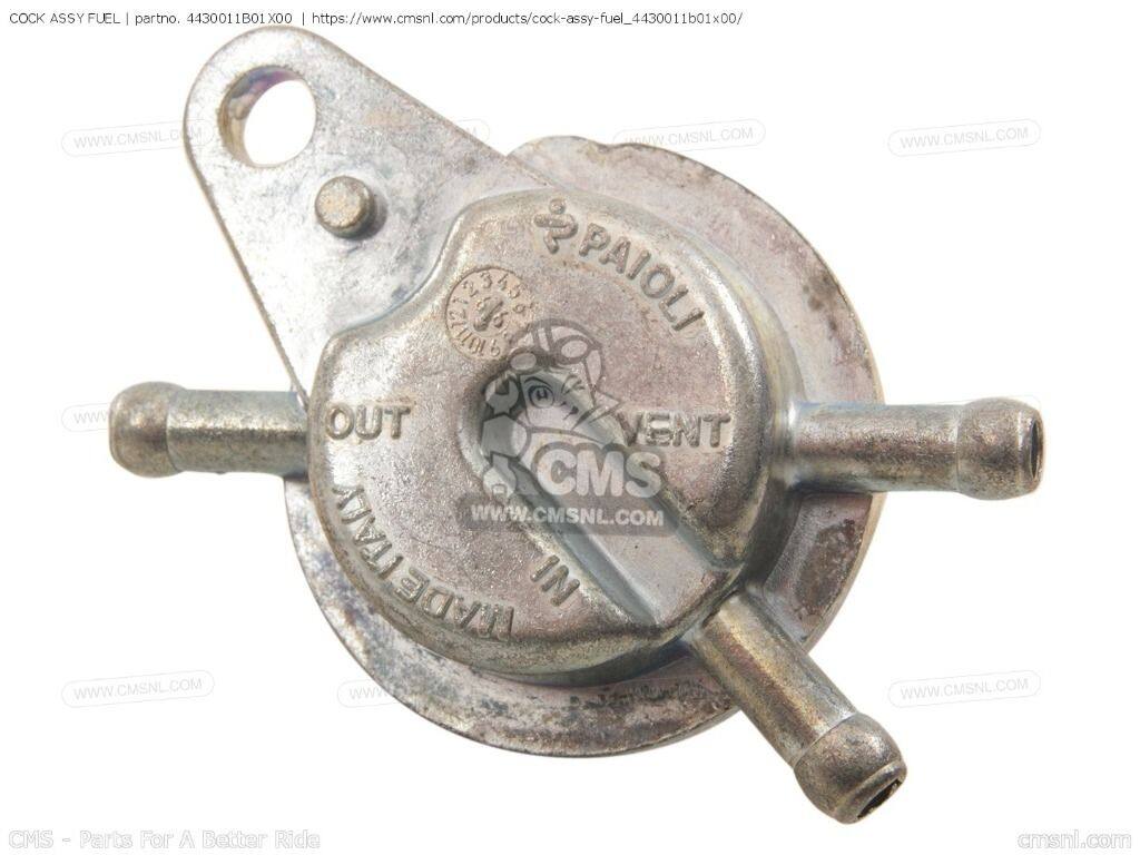 CMS シーエムエス (44300-11B01) COCK ASSY FUEL［4430011B01X00］ AP50 SUZUKI スズキ 燃料コック 燃料関連 エンジン｜ウェビック　店