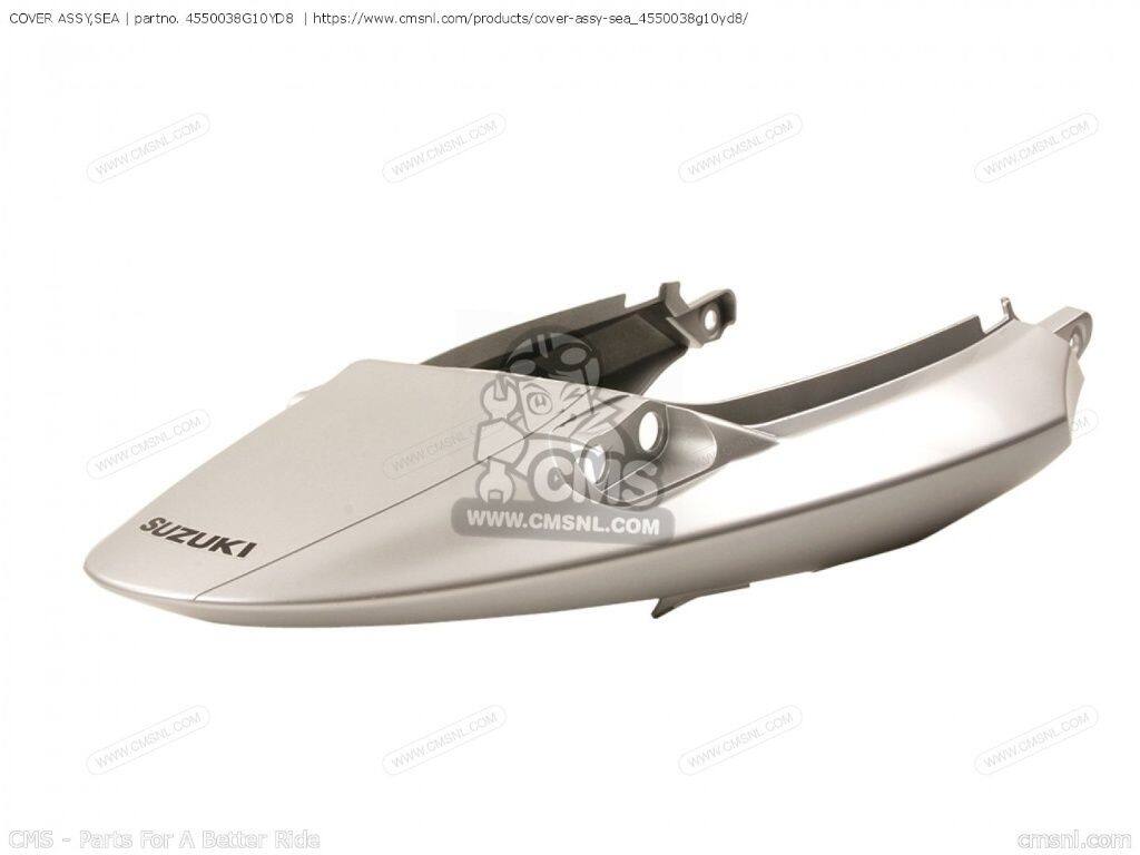 CMS シーエムエス (45500-38G12-YD8) COVER ASSY，SEA［4550038G10YD8］ GSF1250S BANDIT GSF1250SA GSX650F SUZUKI スズキ シート シート関連 外装｜ウェビック　店