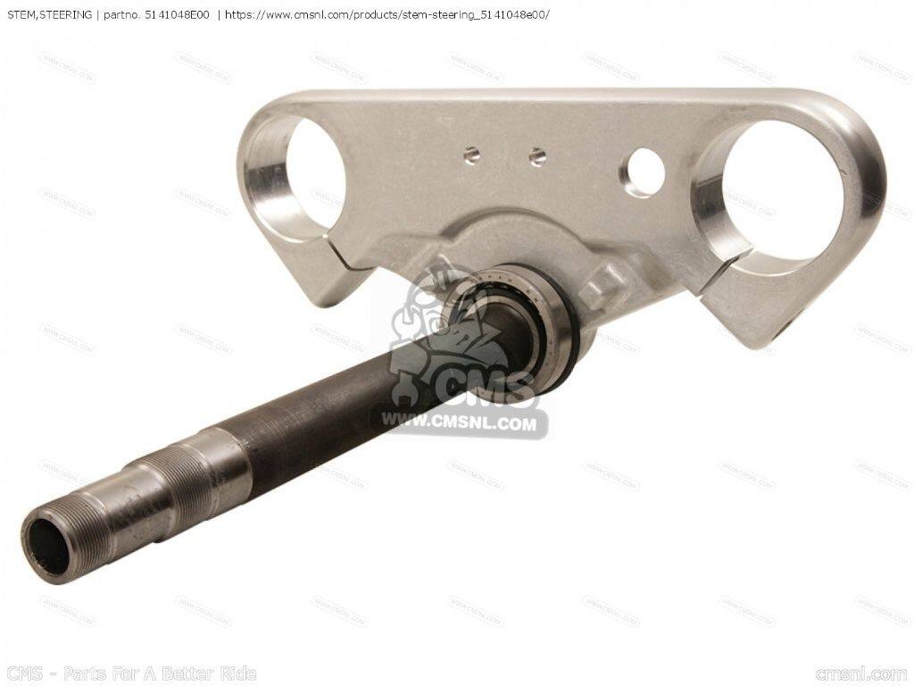 CMS シーエムエス (51410-48E01) STEM，STEERING［5141048E00］ VZ800 MARAUDER SUZUKI スズキ トリプルツリー・ステム・アンダーブラケット ハンドル｜ウェビック　店