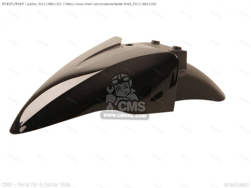 CMS シーエムエス (53111-48B10-13L) FENDER，FRONT［5311148B1133J］ GSX1100F SUZUKI スズキ フロントフェンダー フェンダー関連 外装｜ウェビック　店