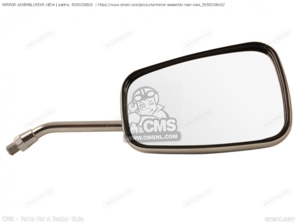 CMS シーエムエス (56500-38B02) MIRROR ASSEMBLY，REAR VIEW［5650038B00］ VS1400GLP INTRUDER SUZUKI スズキ ミラー ハンドル｜ウェビック　店