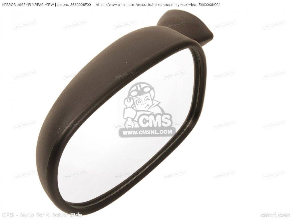 CMS シーエムエス (56600-08F10) MIRROR ASSEMBLY，REAR VIEW［5660008F00］ GSX600F KATANA GSX750F SUZUKI スズキ ミラー ハンドル｜ウェビック　店