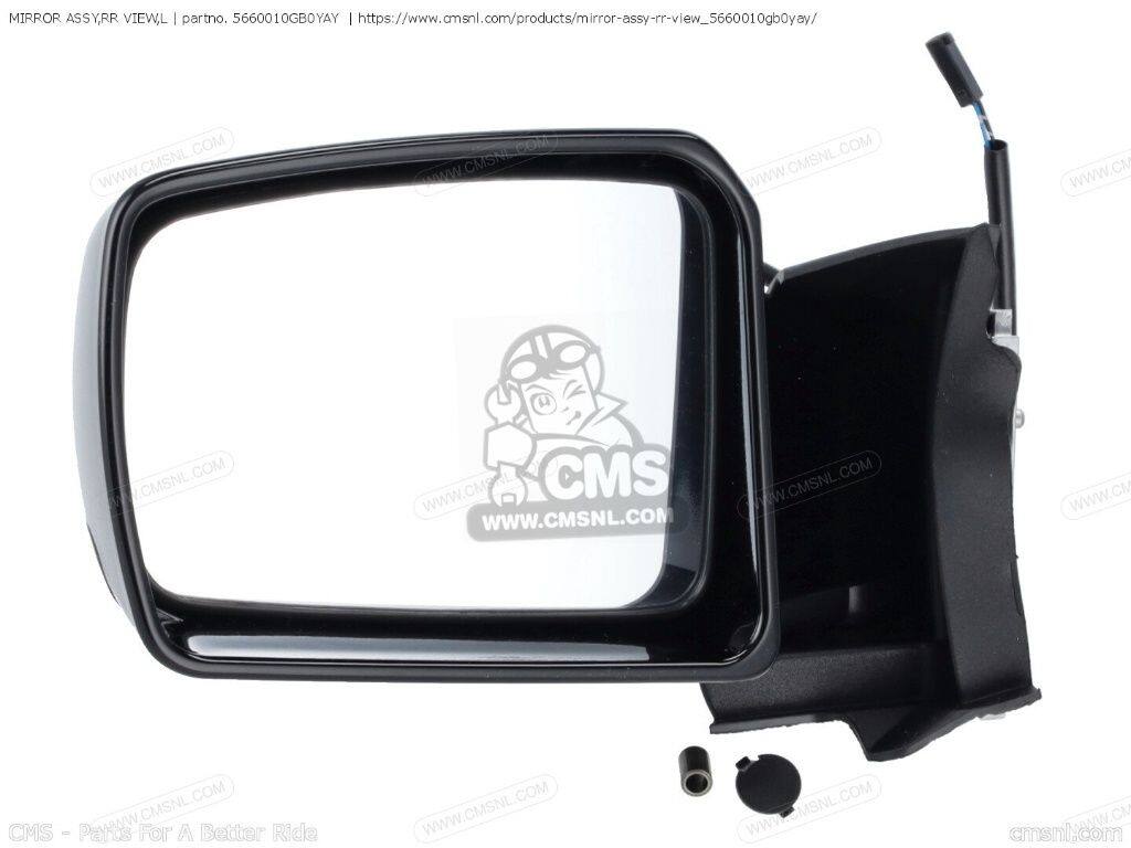 CMS シーエムエス (56600-10GB1-YAY) MIRROR ASSY，RR VIEW，L［5660010GB0YAY］ AN650 BURGMAN AN650A SUZUKI スズキ ミラー ハンドル｜ウェビック　店