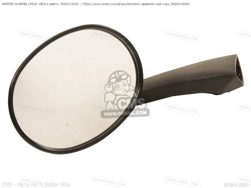 CMS シーエムエス (56600-20C31) MIRROR ASSEMBLY，REAR VIEW［5660019C00］ GSX600F KATANA GSX600FU GSX600FU2 GSX750F GSX750FSK SUZUKI スズキ ミラー ハンドル｜ウェビック　店