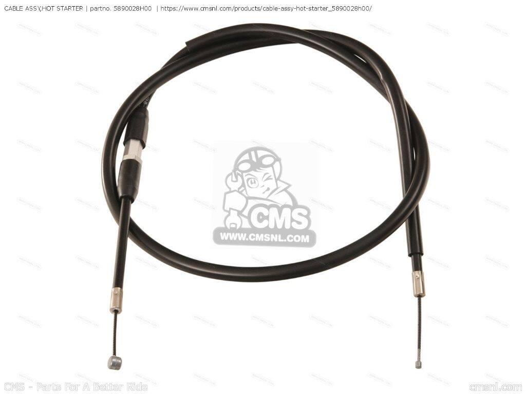 CMS シーエムエス (58900-28H01) CABLE ASSY，HOT STARTER［5890028H00］ RM-Z250 RM-Z450 SUZUKI スズキ 配線・コード｜ウェビック　店