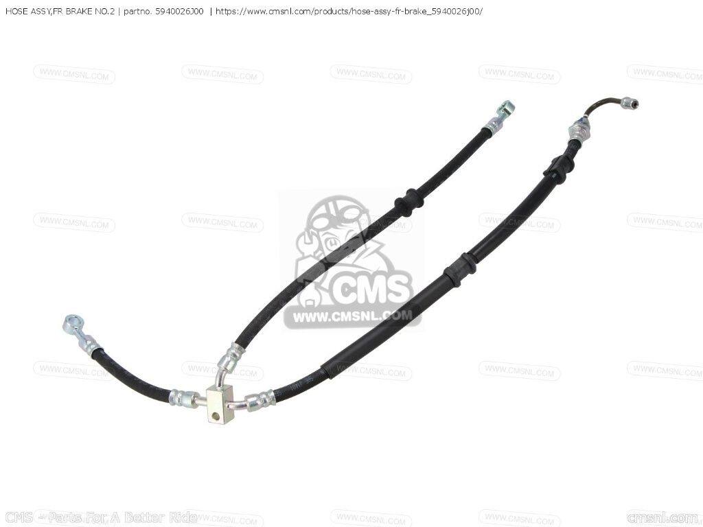 CMS シーエムエス (59400-26J01) HOSE ASSY，FR BRAKE NO.2［5940026J00］ AN650 BURGMAN AN650Z EXECUTIVE SUZUKI スズキ ホース 燃料関連 エンジン｜ウェビック　店