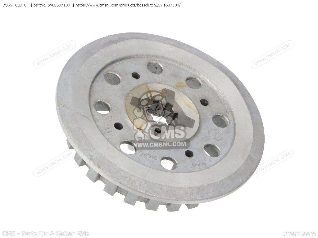 CMS シーエムエス (5VL-E6371-10-00) BOSS， CLUTCH［5VLE637100］ XT125R XT125X YBR125 YB125SPD YBR125ED YBR125ESD YAMAHA ヤマハ その他クラッチオプション・補修部品 駆動系｜ウェビック　店