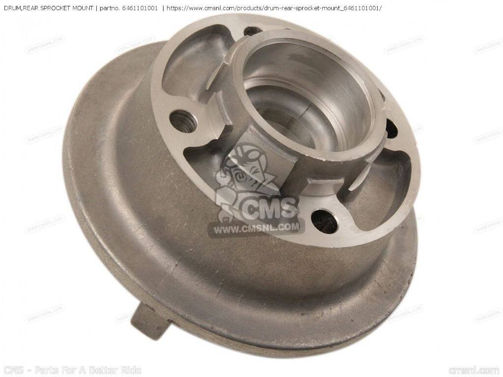 CMS シーエムエス (64611-36G00) DRUM，REAR SPROCKET MOUNT［6461101001］ A100 A100-4 FR50 FR80 OR50 PV50 RB50 RV50 RV90 TS75 ZR50SK SUZUKI スズキ スプロケット 駆動系｜ウェビック　店