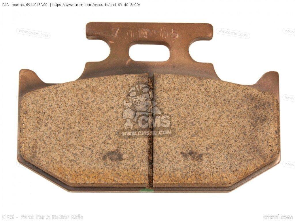 CMS シーエムエス (69100-15810) PAD (MCA)［6914015D00］ DR250SE DR350S DR350SE DR350SH DR350SU TS125R SUZUKI スズキ その他ブレーキパーツ ブレーキ｜ウェビック　店