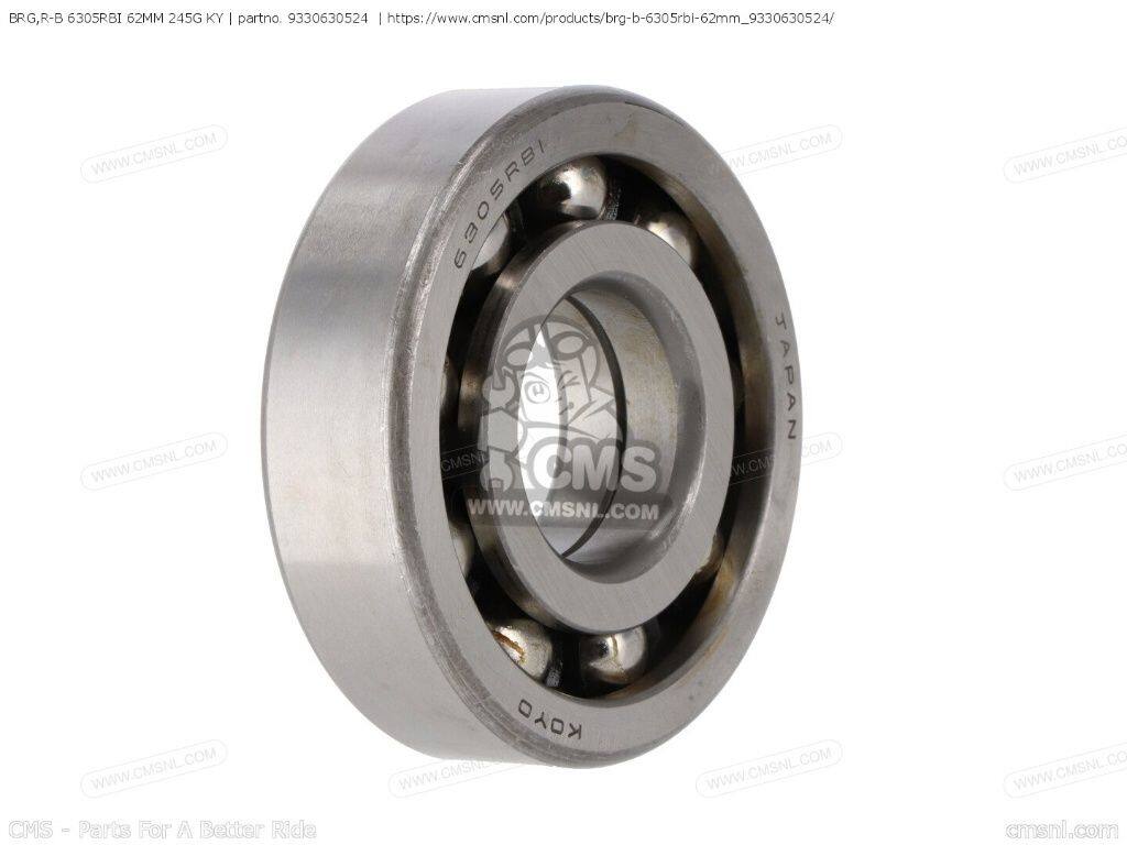CMS シーエムエス (93306-30533-00) BRG，R-B 6305RBI 62MM 245G KY［9330630524］ XJ650 YAMAHA ヤマハ ベアリング｜ウェビック　店