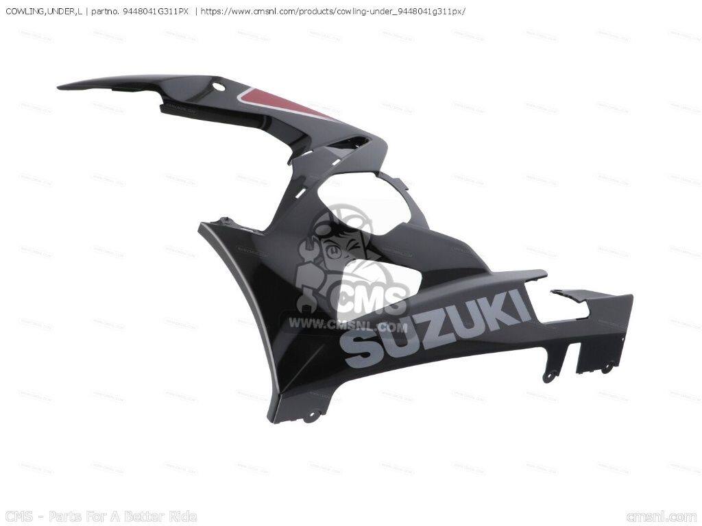 CMS シーエムエス (94480-41G31-1PX) COWL，UNDER，L［9448041G301PX］ GSXR1000 SUZUKI スズキ アンダーカウル カウル関連 外装｜ウェビック　店 71,661円