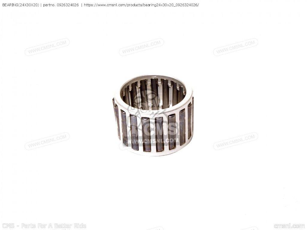 CMS シーエムエス BEARING(24X30X20)［0926324026］ GT750 RM250 RM250Z RMX250 RMX250R SUZUKI スズキ ベアリング｜ウェビック　店