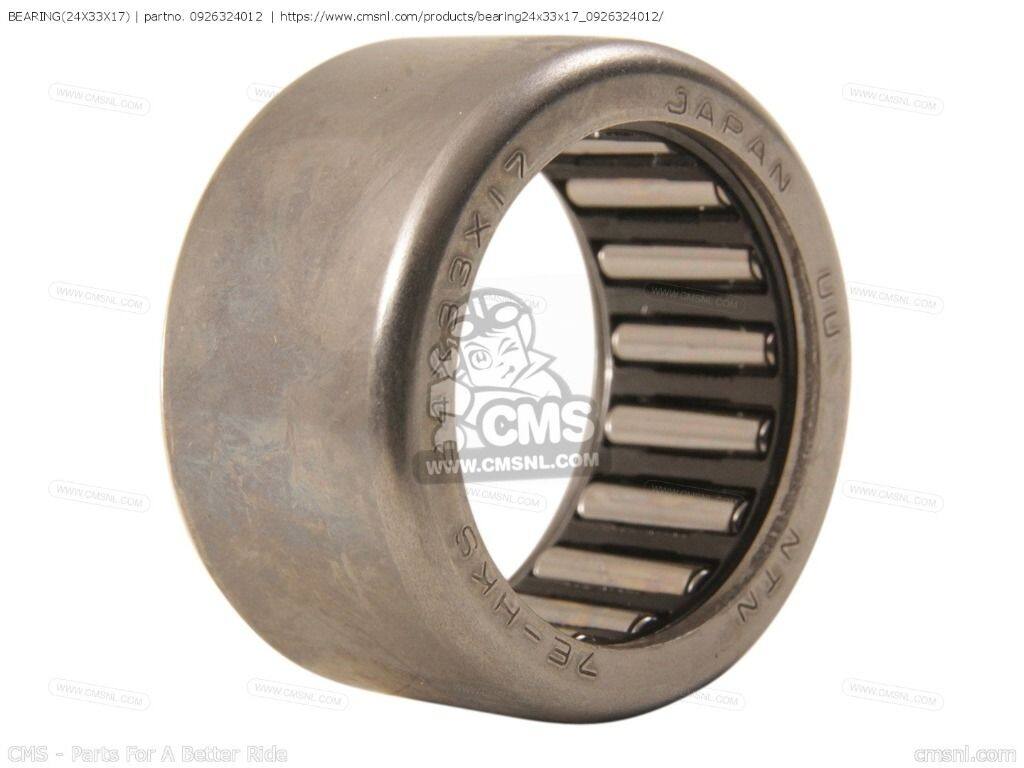 CMS シーエムエス BEARING(24X33X17)［0926324012］ GS1000 GS1000G GS1100 GS1100G GS1100GK GS1100GL GS850 GS850G GS850GL LT-R450 QUAD RACER LT-R450Z SUZUKI スズキ ベアリング｜ウェビック　店
