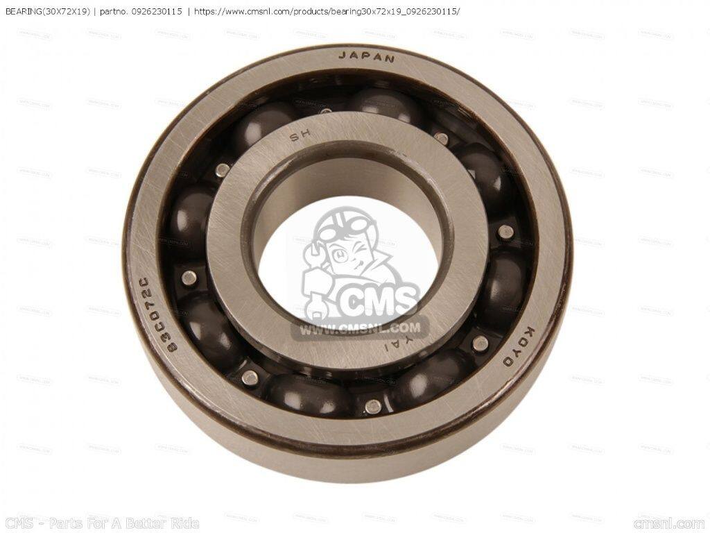 CMS シーエムエス BEARING(30X72X19)［0926230115］ RM-Z450 RMX450Z SUZUKI スズキ ベアリング｜ウェビック　店
