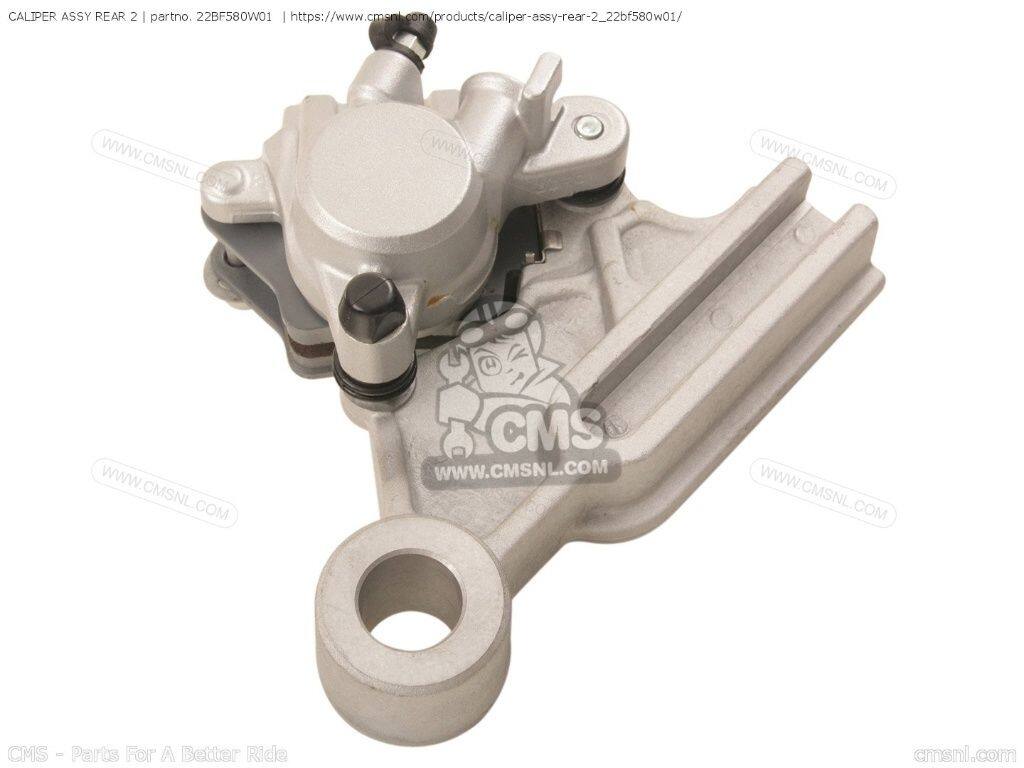 CMS シーエムエス CALIPER ASSY REAR 2［22BF580W01］ WR125R WR125X YAMAHA ヤマハ キャリパー ブレーキ｜ウェビック　店