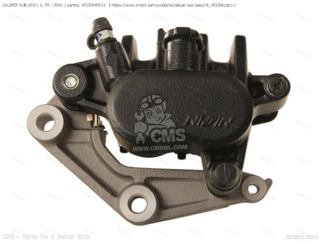 CMS シーエムエス CALIPER SUB ASSY.， L. FR. (JDM)［45150KPJC11］ CB250P HONDA ホンダ キャリパー ブレーキ｜ウェビック　店