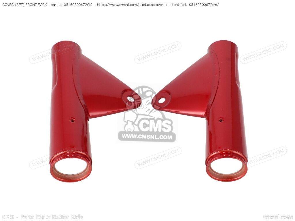 CMS シーエムエス COVER (SET) FRONT FORK［05160300672CM］ CB750K0 FOUR AUSTRALIA ENGLAND EUROPEAN DIRECT SALES FRANCE GENERAL EXPORT GERMANY NETHERLANDS CB750K1 CB750P0 HONDA ホンダ フロントフォーク サスペンション 足回り｜ウェビック　店