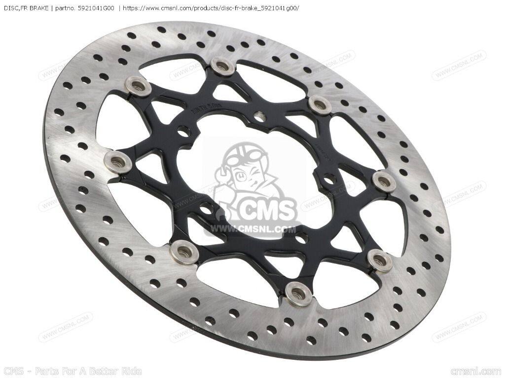 CMS シーエムエス DISC，FR BRAKE［5921041G00］ GSXR1000 SUZUKI スズキ ブレーキディスクローター ブレーキ｜ウェビック　店