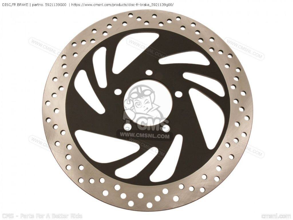 CMS シーエムエス DISC，FR BRAKE［5921139G00］ VZ800 BOULEVARD M50 INTRUDER VZ800Z SUZUKI スズキ ブレーキディスクローター ブレーキ｜ウェビック　店