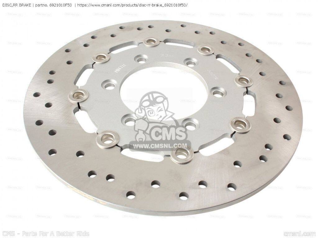 CMS シーエムエス DISC，RR BRAKE［6921010F50］ VLR1800 BOULEVARD C109R VLR1800T VZR1800 M109R VZR1800N VZR1800Z SUZUKI スズキ ブレーキディスクローター ブレーキ｜ウェビック　店