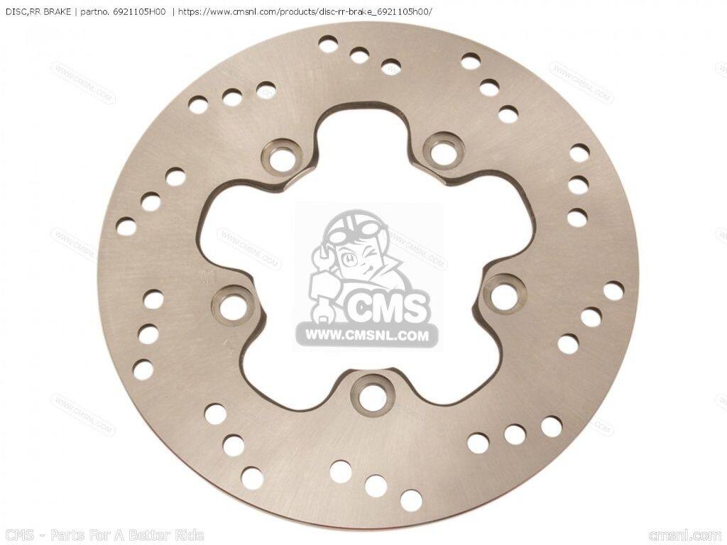 CMS シーエムエス DISC，RR BRAKE［6921105H00］ AN400 BURGMAN AN400AZA AN400ZZA AN400A AN400ZA SUZUKI スズキ ブレーキディスクローター ブレーキ｜ウェビック　店