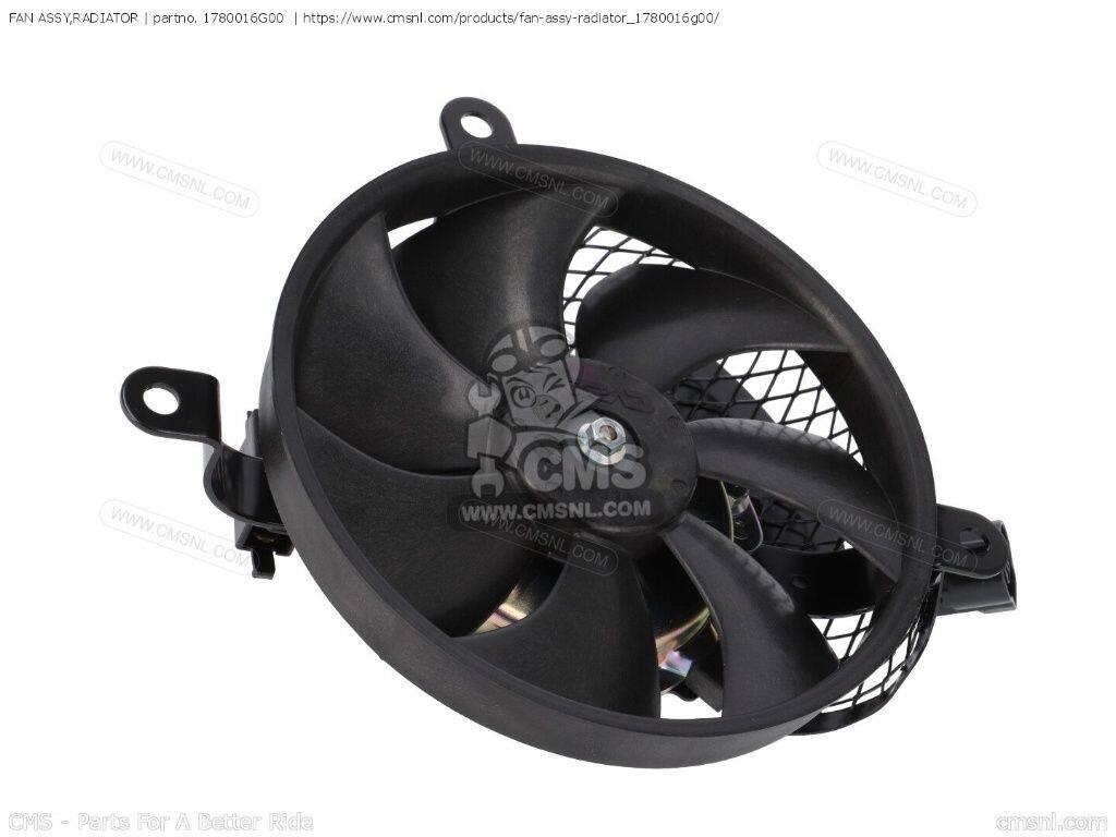 CMS シーエムエス FAN ASSY，RADIATOR［1780016G00］ SV1000 SV1000S SUZUKI スズキ ラジエーター 冷却関連 エンジン｜ウェビック　店