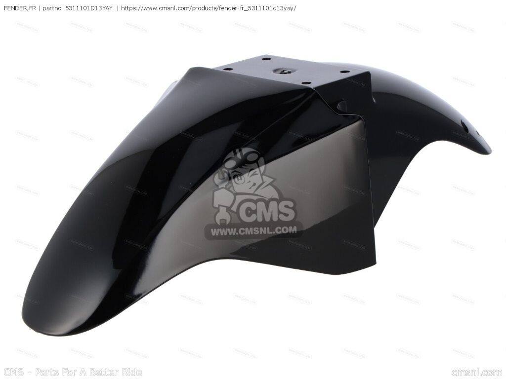 CMS シーエムエス FENDER，FR［5311101D13YAY］ RG125U SUZUKI スズキ フロントフェンダー フェンダー関連 外装｜ウェビック　店