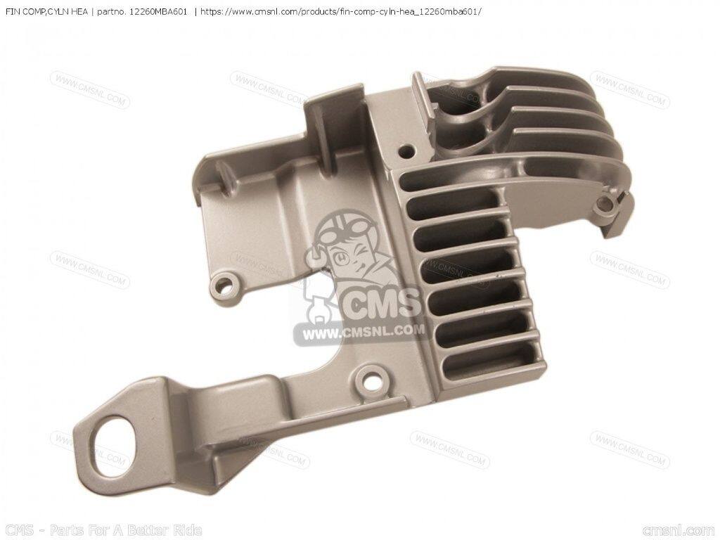 CMS シーエムエス FIN COMP，CYLN HEA［12260MBA601］ VT750C SHADOW VT750C1 VT750C2 VT750C3 VT750CD3 VT750CY HONDA ホンダ その他エンジンパーツオプション・補修部品 エンジンパーツ エンジン｜ウェビック　店