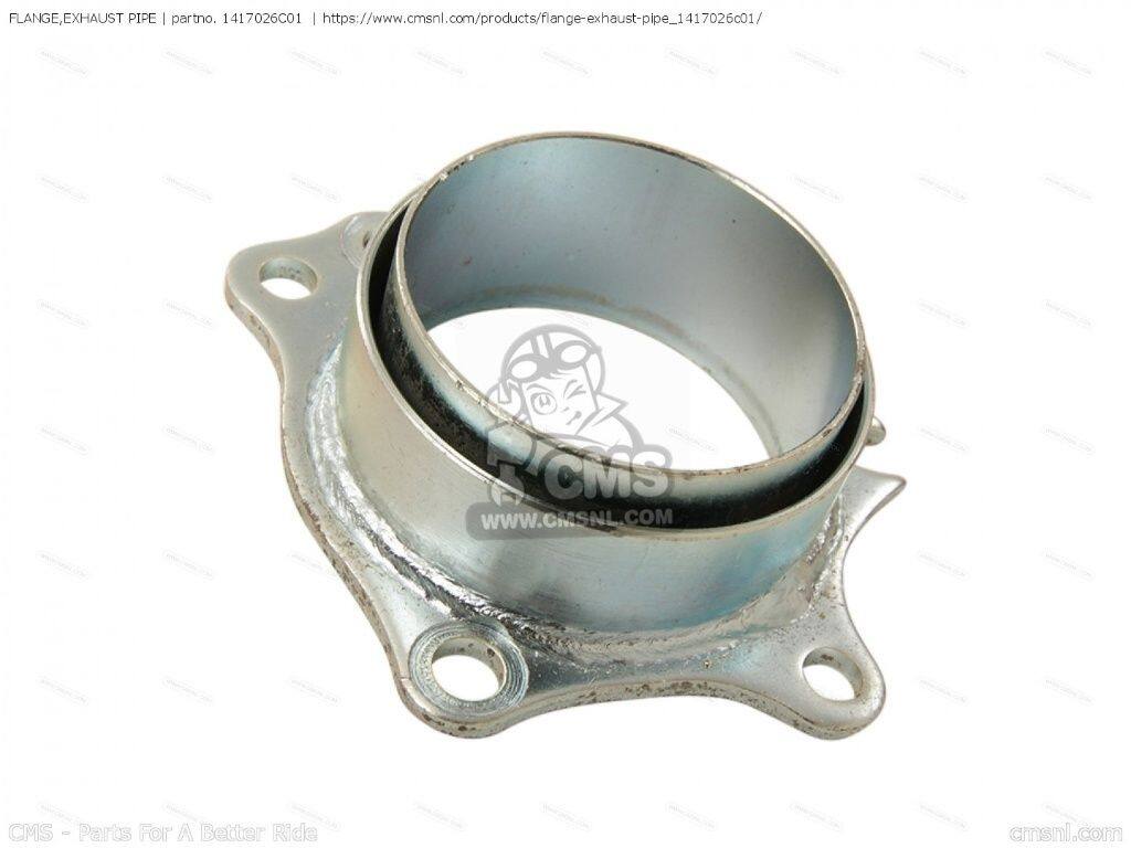 CMS シーエムエス FLANGE，EXHAUST PIPE［1417026C01］ RM250 SUZUKI スズキ エキゾーストパイプ マフラー｜ウェビック　店