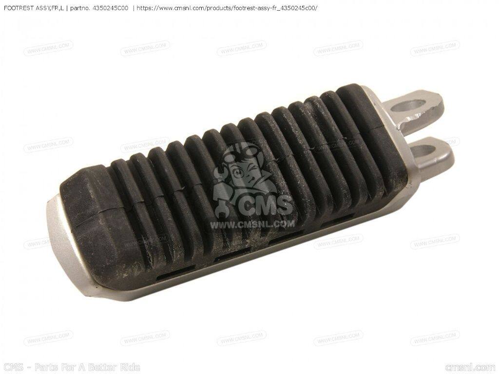 CMS シーエムエス FOOTREST ASSY，FR，L［4350245C00］ GSX1100G VX800 VX800U SUZUKI スズキ フットペグ ステップ 足回り｜ウェビック　店