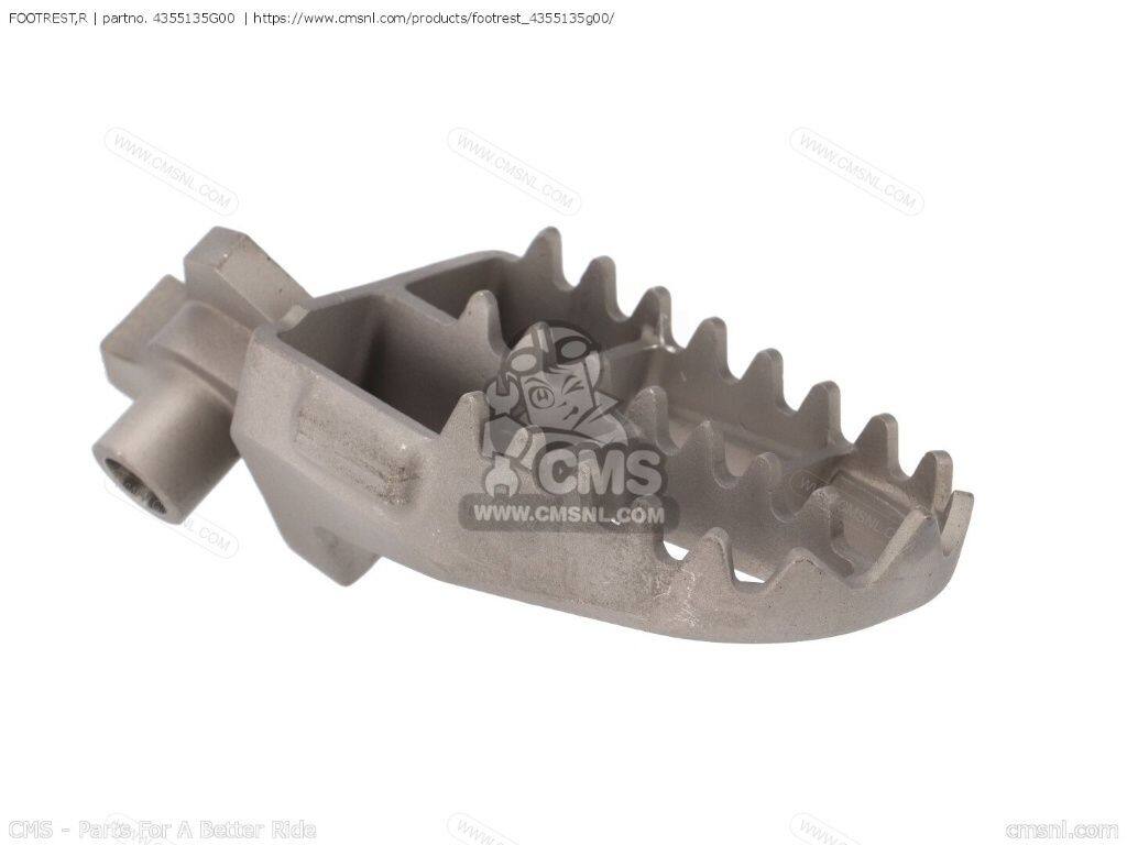 CMS シーエムエス FOOTREST，R［4355135G00］ RM-Z450 SUZUKI スズキ その他ステップオプション・補修部品 ステップ 足回り｜ウェビック　店