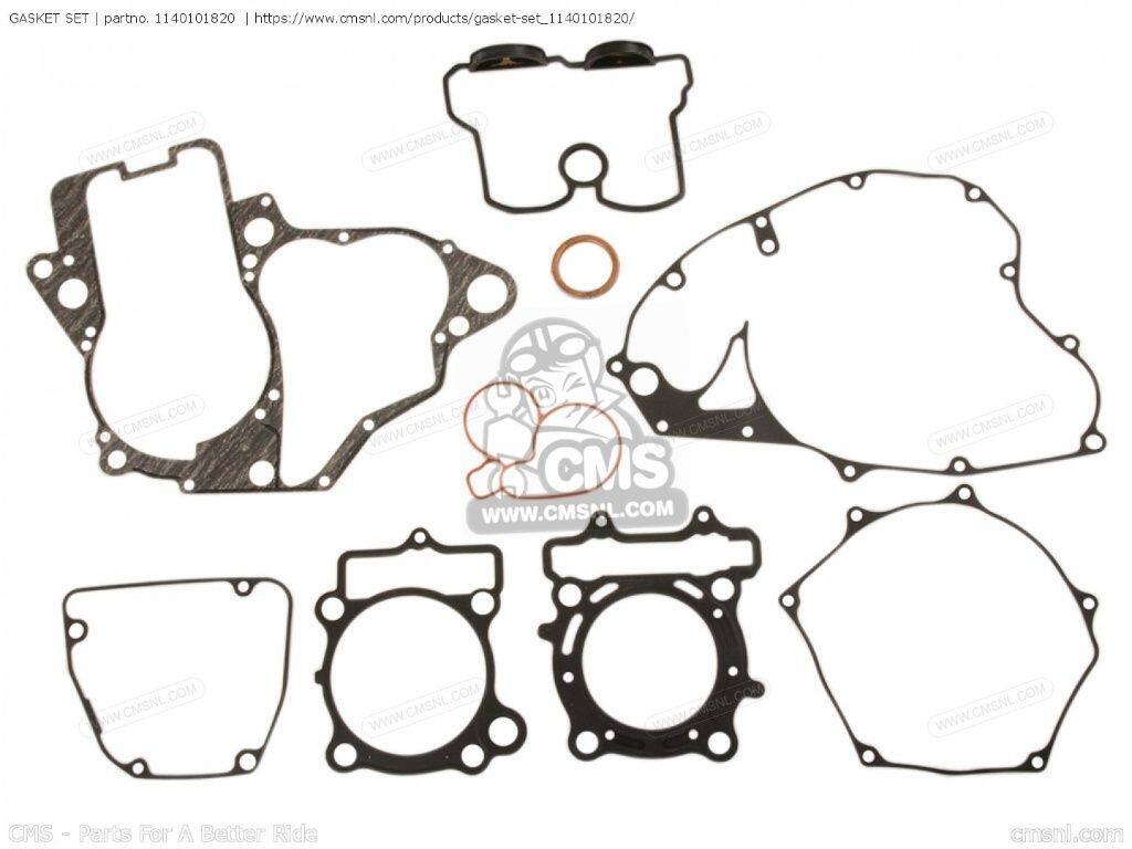 CMS シーエムエス GASKET SET (NAS)［1140101820］ RM-Z250 SUZUKI スズキ エンジンガスケット エンジンパーツ エンジン｜ウェビック　店