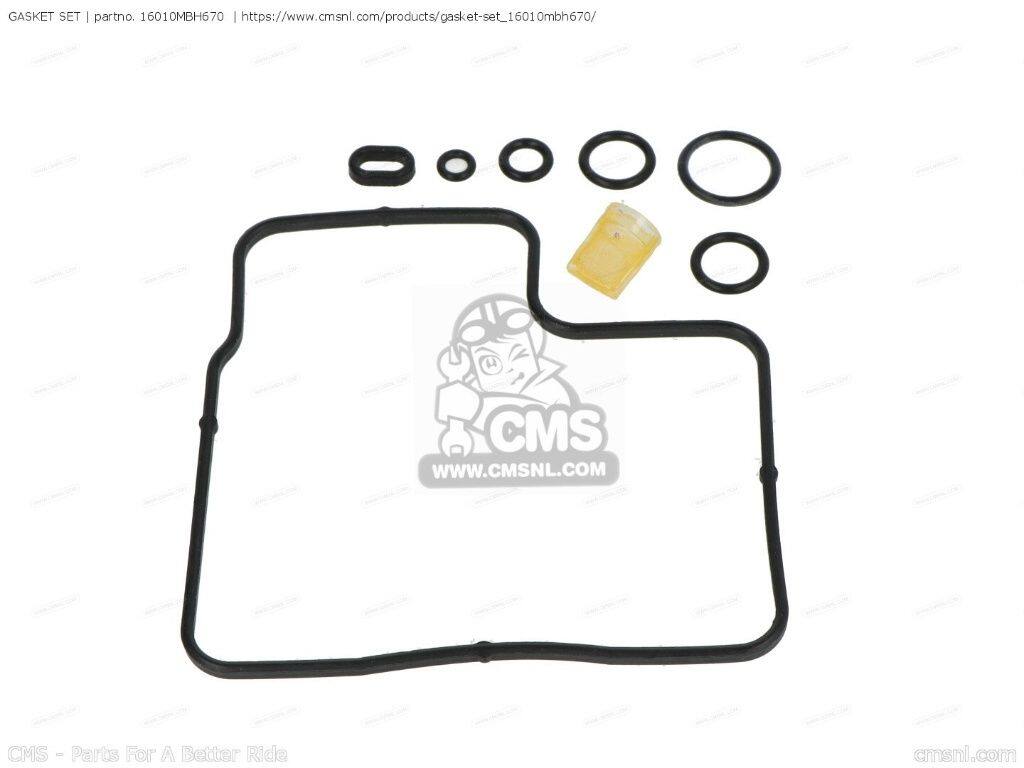CMS シーエムエス GASKET SET［16010MBH670］ VT1100C3 SHADOW AERO HONDA ホンダ キャブレターガスケット・パッキン 吸気関連 エンジン｜ウェビック　店