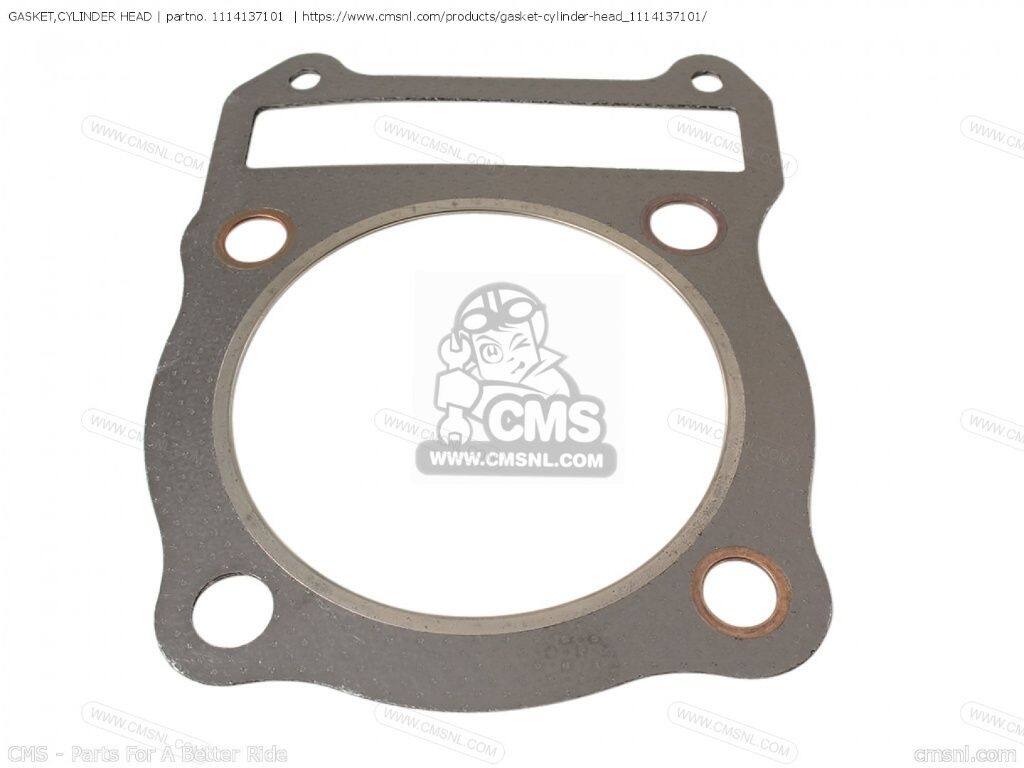 CMS シーエムエス GASKET，CYLINDER HEAD (NAS)［1114137101］ DR400 DR400S GN400T GN400TX GN400XT GN400XX SP370 1978 SP400 SUZUKI スズキ シリンダー エンジンパーツ エンジン｜ウェビック　店