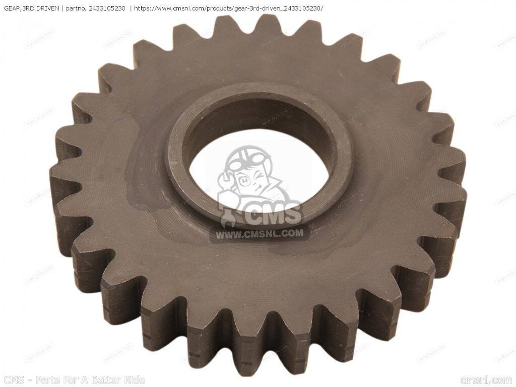 CMS シーエムエス GEAR，3RD DRIVEN［2433105230］ RV125 SUZUKI スズキ ミッション・ギア エンジンパーツ エンジン｜ウェビック　店