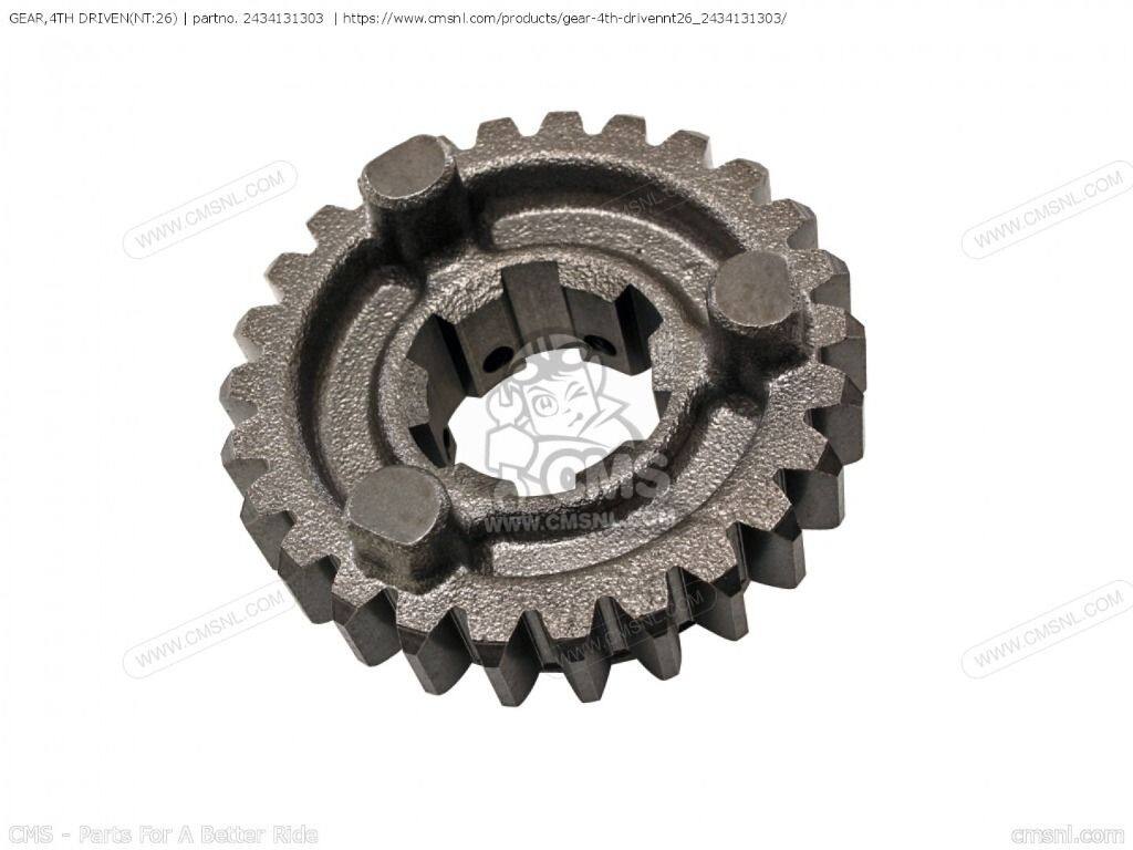 CMS シーエムエス GEAR，4TH DRIVEN(NT：26)［2434131303］ GS700E GSX750E GSX750EF GSX750ES GSX750S SUZUKI スズキ ミッション・ギア エンジンパーツ エンジン｜ウェビック　店