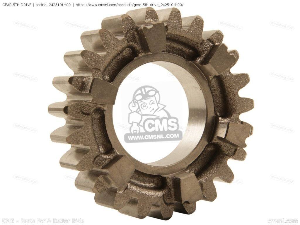 CMS シーエムエス GEAR，5TH DRIVE［2425101H00］ GSX-R600 GSX-R750 GSXR600 GSXR750 GSXR750Z SUZUKI スズキ ミッション・ギア エンジンパーツ エンジン｜ウェビック　店