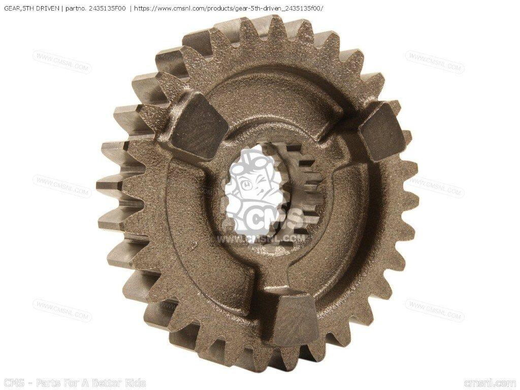 CMS シーエムエス GEAR，5TH DRIVEN［2435135F00］ GSXR750 SUZUKI スズキ ミッション・ギア エンジンパーツ エンジン｜ウェビック　店