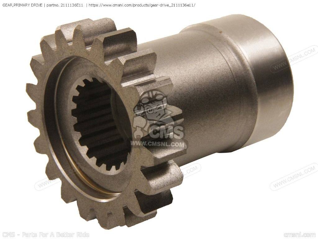 CMS シーエムエス GEAR，PRIMARY DRIVE［2111136E11］ RM125 SUZUKI スズキ ミッション・ギア エンジンパーツ エンジン｜ウェビック　店 9,715円