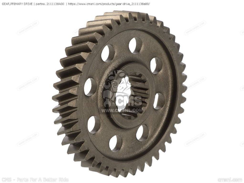 CMS シーエムエス GEAR，PRIMARY DRIVE［2111138A00］ SUZUKI スズキ ミッション・ギア エンジンパーツ エンジン｜ウェビック　店