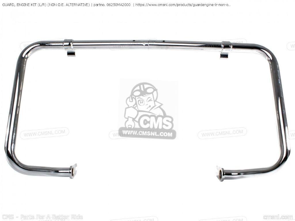 CMS シーエムエス GUARD， ENGINE KIT (L/R)［06250MA2000］ CBX1000 SUPERSPORT HONDA ホンダ エンジンガード フレーム｜ウェビック　店