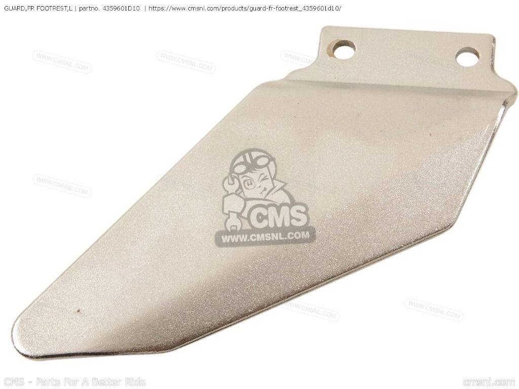 CMS シーエムエス GUARD，FR FOOTREST，L［4359601D10］ GS500 GS500E GS500ESK GS500EU GS500F SUZUKI スズキ その他ステップオプション・補修部品 ステップ 足回り｜ウェビック　店 8,002円