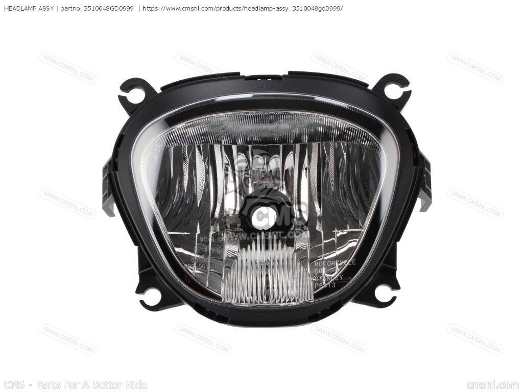 CMS シーエムエス HEADLAMP ASSY［3510048GD0999］ VZ800 INTRUDER SUZUKI スズキ ヘッドライト 灯火類 電装系｜ウェビック　店 42,669円